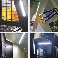 Lampe de travail LED étanche IP68, rotative à 360 degrés, lampe industrielle pour machine de tournage CNC, machine de fraisage