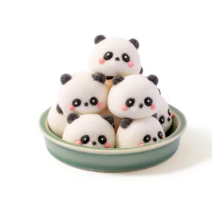 Holeywood zarif 3D Panda şekli hatmi toptan şeker kahve için ticari olarak her boyutta mevcut