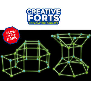Kit de construction de <span class=keywords><strong>château</strong></span> de construction magique, bricolage, tiges lumineuses, tente de jeu pour enfants, pièces - Product Image 2
