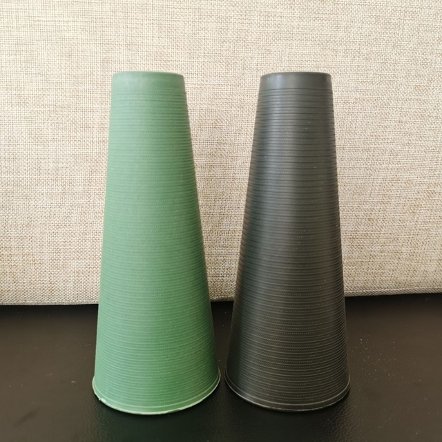 Tapered Plastic Cone Bobbin for Textile Yarn and Sewing Thread Anti-Slip Uniform Taper Construction