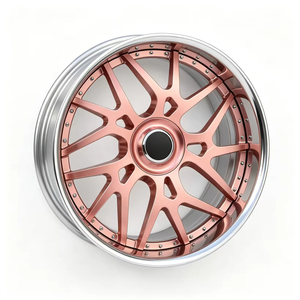 Jantes forgées à profil profond chromées or rose 20 21 22 23 24 26, adaptées aux Chevrolet Impala, Pontiac, <span class=keywords><strong>Oldsmobile</strong></span> et Fuego - Product Image 2