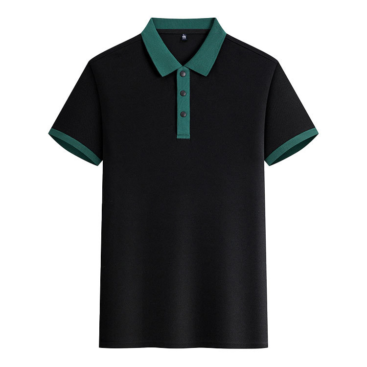 Black and Dark Green