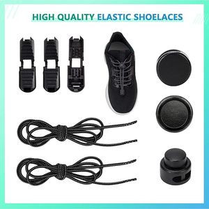 Premium <b>Elastic</b> No Tie Shoelaces for Kids Adults Tieless Shoe <b>Laces</b> High Stretch Rubber Strings for Sneakers Casual Shoes Gear - Product Image 3