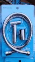 Ensemble de pulvérisateur de bidet à pression manuelle Shattaf, pulvérisateur de bidet WC en acier inoxydable SUS304, ensembles de bidet pour bébé, pulvérisateur pour couches en tissu