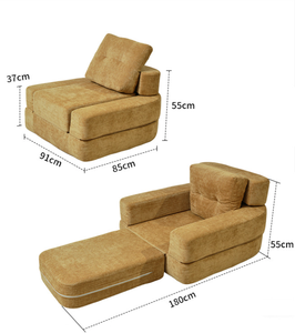 Nouveau modèle de canapé pliant individuel en mousse compressée sous vide, canapé de loisirs, vente directe usine - Product Image 6