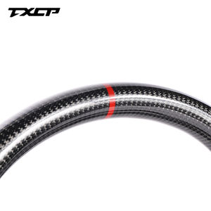 Volante de fibra de carbono apto para <span class=keywords><strong>Audi</strong></span> <span class=keywords><strong>TT</strong></span> R8 TTRS TTS MK2 MK3 S3 S4 S5 S6 S7 RS3 RS4 rs5 rs6 rs7 A4 A6 Control de volante - Product Image 5