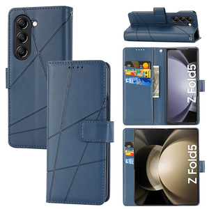 Para Samsung Galaxy Z Fold <span class=keywords><strong>5</strong></span> Samsung Funda de teléfono con pantalla plegable Flip PU Funda de teléfono plegable de cuero - Product Image 6