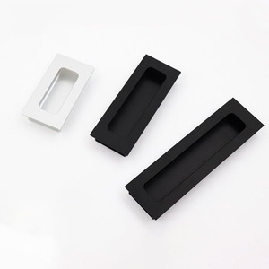 Poignée invisible encastrée en aluminium rainuré pour porte coulissante de luxe, adaptée aux armoires et tiroirs de chambre à coucher - Product Image 4