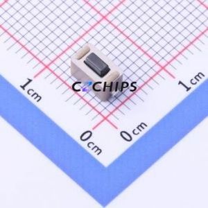 TL3302AF180QJ Tactile Switch SMD,6x3.5mm Switch Single Pole Single Throw Rectangle Button 1.8N Vertical Mount - Product Image 1