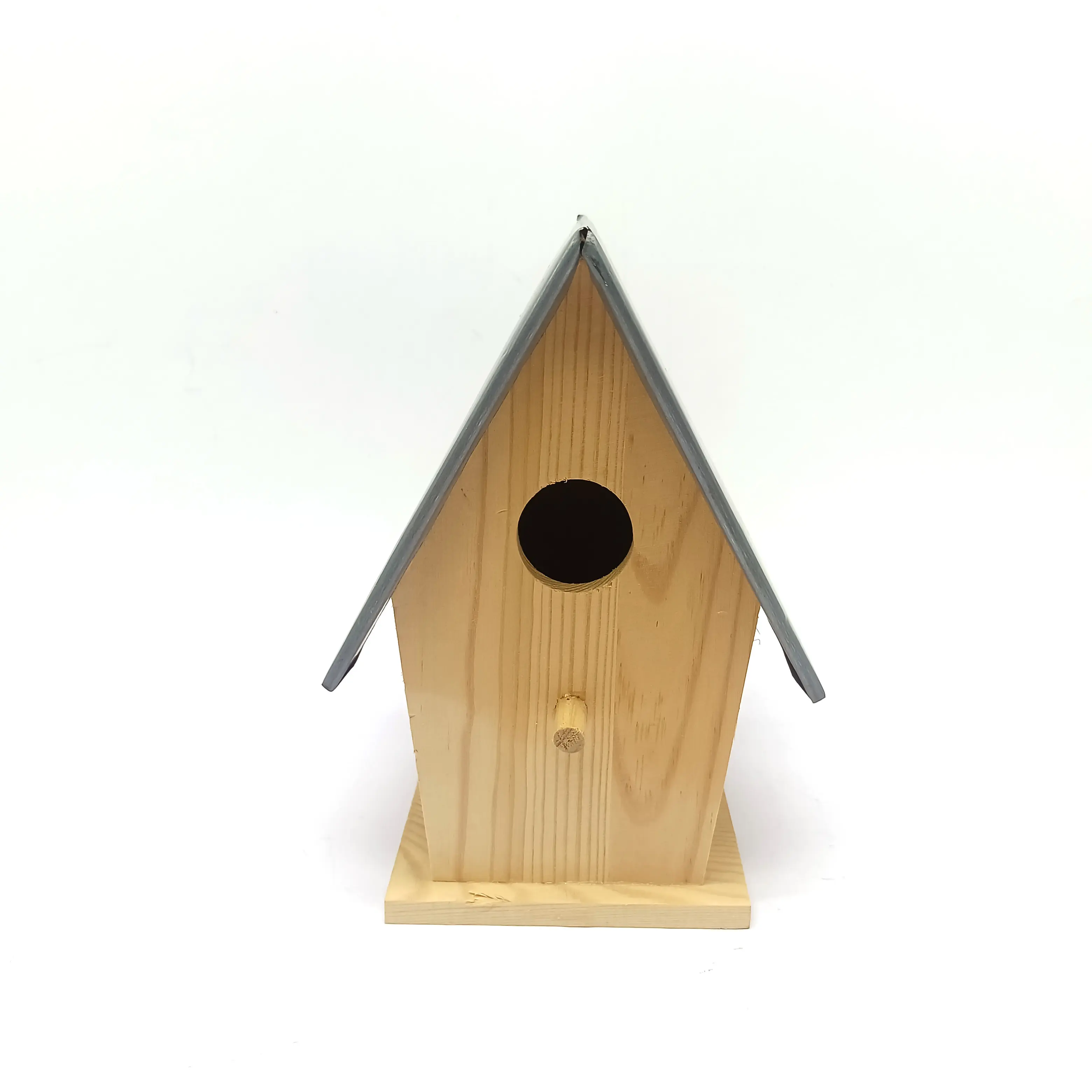 Gran oferta, caja de Casa de pájaros de madera para exteriores para decoración de jardín, Nido de Pájaro de madera, casa de pájaros pequeña grande y mediana