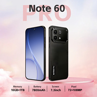 Note60 Pro 2026, Gran Oferta, Teléfono Inteligente Android 5G, Edición Global, 16GB 1TB, Pantalla Grande de 7.3 Pulgadas, Larga Duración de Batería, Deca-Core, Android 15