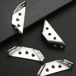 Fu Yin Lai Stainless Steel <b>Corner</b> Bracket Universal Trapezoidal <b>Shelf</b> Support Thickened Cabinet <b>Wall</b> Mount Drawer Fixing Bracket - Product Image 3