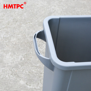 Hmtpc - Cubo de Basura Rectangular de Plástico de 65 L con Asa Lateral, para Uso Comercial en Interiores y Exteriores - Product Image 4