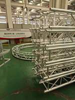 Estructura Circular de Aleación de Aluminio con Certificación TUV CE de China, Plataforma Portátil para Producción de Giras, Conciertos, Exposiciones, Eventos e Iluminación