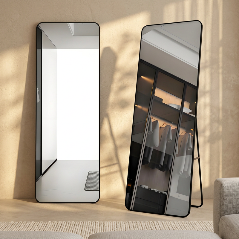 Floor Standing Full Size Big Mirror