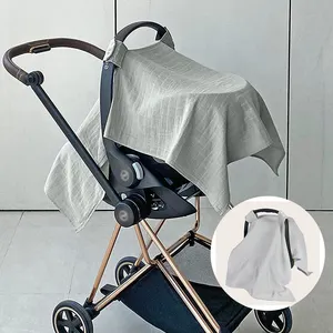 כיסוי מושב בטיחות לרכב חדש לתינוק כיסוי הנקה להנקה ציור שמיכה עירומה לאם וילד