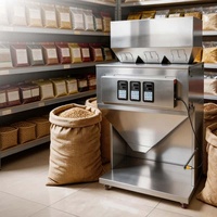Machine de remplissage automatique de 5000g, distributeur quantitatif en acier inoxydable pour poudre d'assaisonnement, céréales et noix