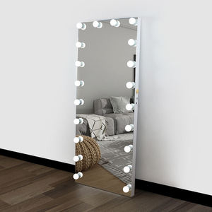 <span class=keywords><strong>Espejo</strong></span> de <span class=keywords><strong>cuerpo</strong></span> entero <span class=keywords><strong>con</strong></span> iluminación LED personalizado al por mayor, <span class=keywords><strong>espejo</strong></span> de tocador iluminado de pie o montado en la pared para el hogar o salón de belleza - Product Image 2