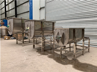 Mélangeur de poudre chimique facile à utiliser pour lessive en poudre et aliments pour animaux, machine à mélanger à ruban