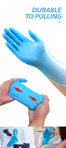 Одноразовые рабочие перчатки с латексным покрытием - Product Image 2