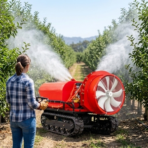 Intelligent Remote Controlled Self-Propelled Electric Crawler Type Sprayer Air-assisted High Efficiency Farm Orchard - Product Image 3