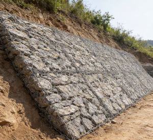 Clôture <span class=keywords><strong>en</strong></span> treillis <span class=keywords><strong>métallique</strong></span> WPC PVC de haute qualité, cages <span class=keywords><strong>en</strong></span> gabions écologiques <span class=keywords><strong>pour</strong></span> murs de soutènement - Product Image 5