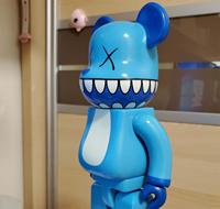 Poupée KWA tendance BEARBRICK 28CM, bloc de construction ours, ours violent, modèle de poupée XX Eye Bluetooth 400%