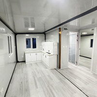 Maison préfabriquée extensible innovante de 10 pieds, villa mobile à économie d'énergie, conception de maison conteneur en Australie