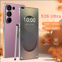 Smartphone Android 5G LTE S26 Ulxxx en gros, version globale 1 To, résolution d'écran 4K, appareil photo arrière 108MP, téléphone portable espagnol