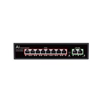 Produsen Profesional Switch Poe 48v 8 Port Switch Poe 8 Port Poe + 2 Port Uplink Switch Jaringan Tanpa Manajemen untuk CCTV