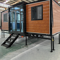 Maison modulaire en conteneur, maison préfabriquée en conteneur pour l'extérieur