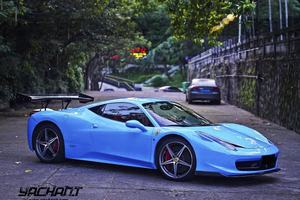 En Fiber De carbone 2010 à 2014 F458 Italia SVR Style <span class=keywords><strong>GT</strong></span>-Aile Spoiler Corps kit Fit Pour F458 Italia <span class=keywords><strong>GT</strong></span> Aile Spoiler - Product Image 4