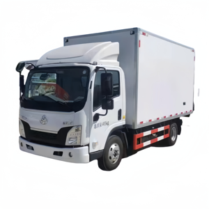DF lIUQI 4x2 <span class=keywords><strong>camion</strong></span> réfrigéré 140HP choix de qualité supérieure pour chaîne froide maintien de la mer poisson congelé fruits de mer état privilégié - Product Image 1