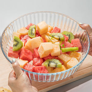 Wholesale 2.1L Tempered <strong>Glass</strong> Plate Clear Baking Tray Heat Resistance Kitchen Gadgets &amp; Baking Tools Cheesecake Pans <strong>Ramekins</strong> - Product Image 5