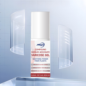 OEMカスタマイズされた速吸収性抗腫脹複合体エスシネートナトリウム配合、静脈瘤・蜘蛛状血管治療ジェル（重度の静脈瘤用） - Product Image 2
