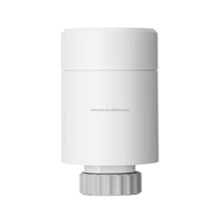 HY366 Thermostat à écran tactile intelligent pour la maison Thermostat de radiateur intelligent Zigbee pour chambre numérique Contrôle de la température Chauffage domestique