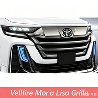 Ensemble de pare-chocs avant, séparateur latéral et lèvre arrière en ABS pour Toyota Alphard Vellfire 40 - Choix des experts