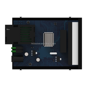 Convertidor de Medios Ópticos de Fibra de Alto Rendimiento 10/100Mbps, Monomodo, Puerto Único SC 4RJ45, 25KM FTTH - Product Image 3