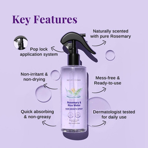 <span class=keywords><strong>Spray</strong></span> per <span class=keywords><strong>Capelli</strong></span> con Acqua di Riso e Rosmarino a Marchio Privato, Siero Idratante e Rinforzante, Controlla la Caduta dei <span class=keywords><strong>Capelli</strong></span> - Product Image 4