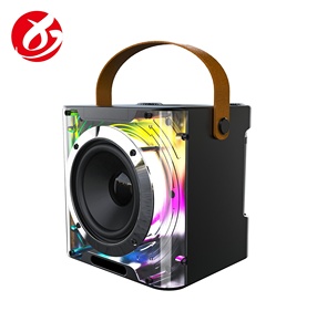 Altavoz <span class=keywords><strong>Karaoke</strong></span> A829 con Subwoofer Inalámbrico 5.3, 5 Efectos de Luz RGB, 10W, Ranura para Tarjeta TF, 5 Micrófonos Divertidos y Doble Micrófono - Product Image 1