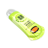 Emballages cosmétiques en plastique transparents écologiques sans BPA, tubes de crème solaire flexibles, couleur personnalisée, bouchon à vis, soins de la peau, estampage à chaud