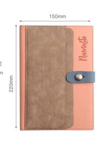 Cuaderno Secreto de Tapa Dura de Cuero Recargable y Personalizable con Goma, Diario, Agenda con Logotipo OEM para Ideas de Productos de Marca Privada - Product Image 4