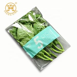 Пакеты для упаковки фруктов и овощей, пластиковые прозрачные экологически чистые полиэтиленовые пакеты с отверстиями для вентиляции, пользовательские пакеты на молнии с принтом логотипа 1-3 кг - Product Image 2