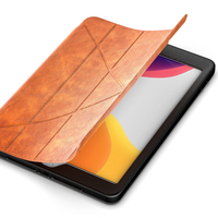 Pour iPad 9.7 pouces 2017/2018 veille automatique trois couches en cuir synthétique tablette redmi 11 xiaomi 6 mi pad 6s pro étui