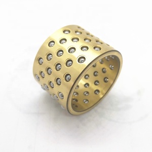 ปรับแต่งตลับลูกปืนเชิงเส้น ลูกปืนทองเหลือง ตัวกรงลูกปืนทองเหลือง บุชชิ่งทองแดง - Product Image 6