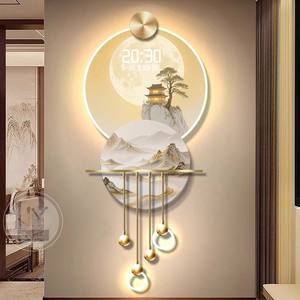 Pintura Decorativa de Entrada China, Paisaje, Decoración Tridimensional de Alta Gama con LED, Pintura Decorativa de Naturaleza Muerta - Product Image 4