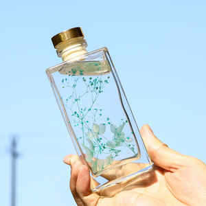 Nhà Máy chai thủy tinh sang trọng cho khuếch tán bán buôn độc đáo trang trí sậy khuếch tán chai - Product Image 6