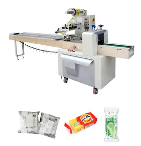 Automatic High Speed Horizontal pillow Flow packaging machine Heat Shrink Packing Machine flow wrapper