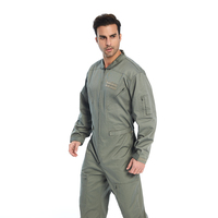 Combinaison de pilote pour homme |   Combinaison industrielle multi-poches résistante à l'usure pour l'aviation et les travaux tactiques