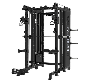Appareil <span class=keywords><strong>de</strong></span> fitness multifonctionnel Smith Machine Cable Crossover Gym Squat Rack mutli function station Training Exercise - Product Image 1